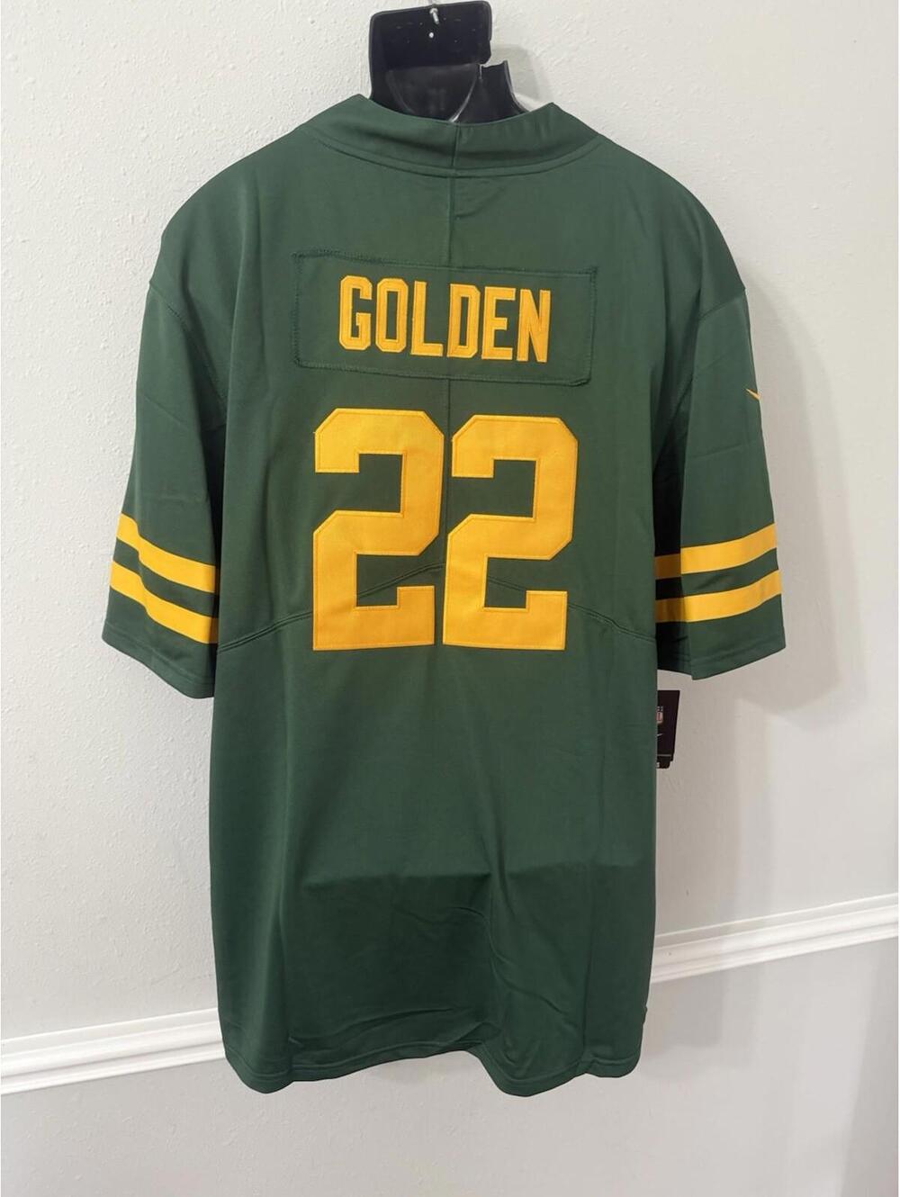 Green Bay Packers Matthew Golden Jersey Size Mens 3XL